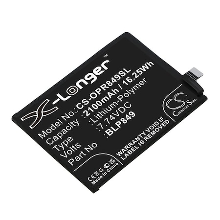 Bsc Preferred OPPO Realme GT Realme GT Neo Mobile Phone Replacement Battery CS-OPR849SL